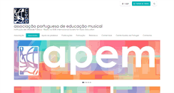 Desktop Screenshot of apem.org.pt
